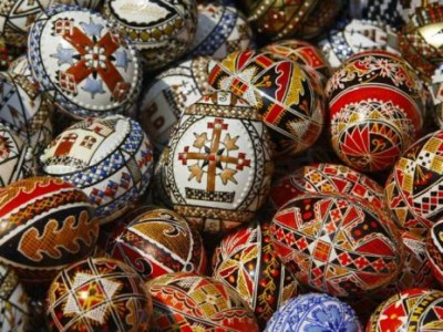 Красиви великденски яйца