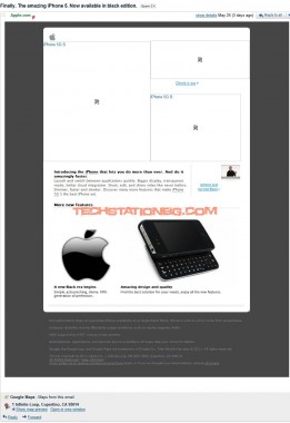 Finally. The amazing iPhone 5. Now available in black edition. - SPAM